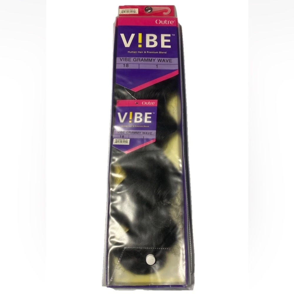 Outre Vibe Grammy Wave 18 Inch Color #1 Black Hair Extensions Weave New